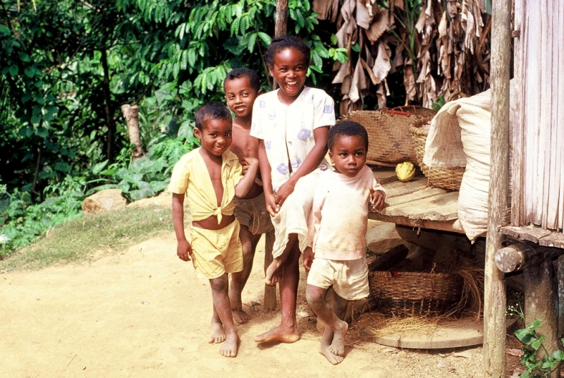 Photo de Madagascar - Enfants de Nosy Komba
